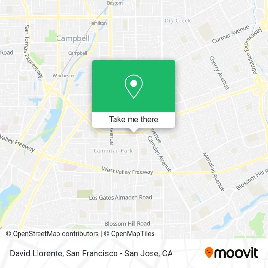 David Llorente map