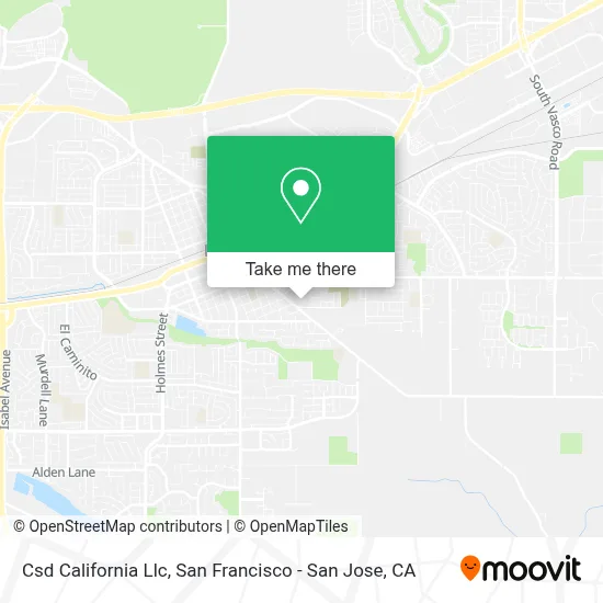 Csd California Llc map