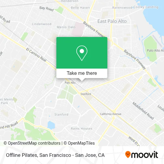 Offline Pilates map