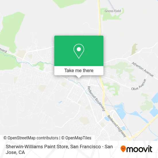 Sherwin-Williams Paint Store map