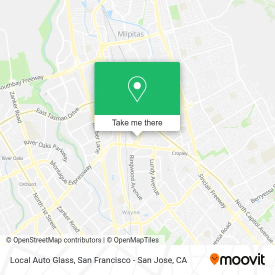 Local Auto Glass map