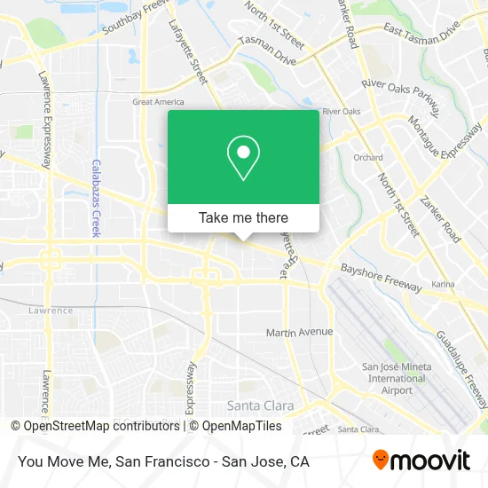 You Move Me map