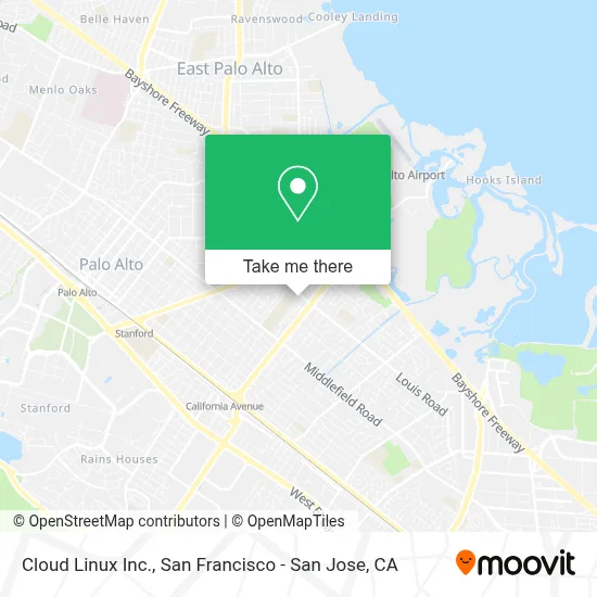 Cloud Linux Inc. map