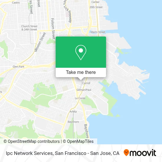 Ipc Network Services map