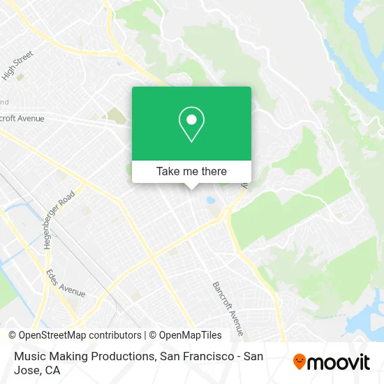 Music Making Productions map