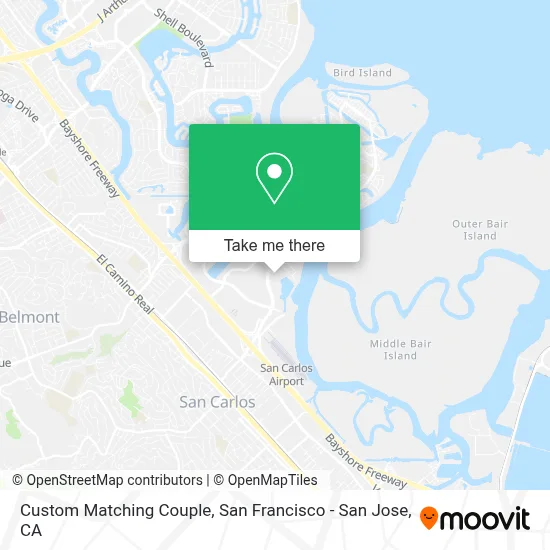 Custom Matching Couple map