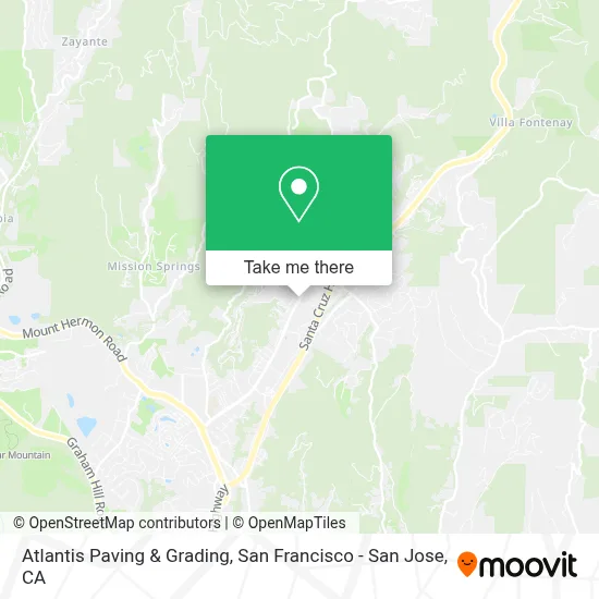 Atlantis Paving & Grading map