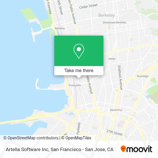 Artella Software Inc map