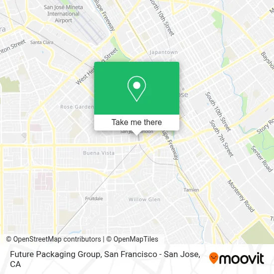 Future Packaging Group map
