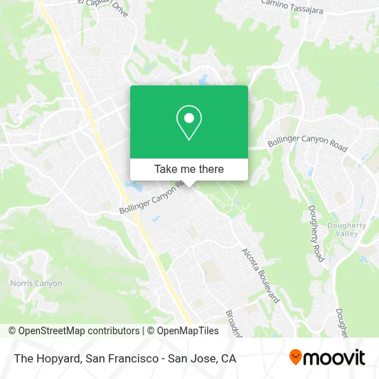 The Hopyard map