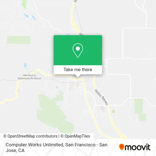 Computer Works Unlimited map