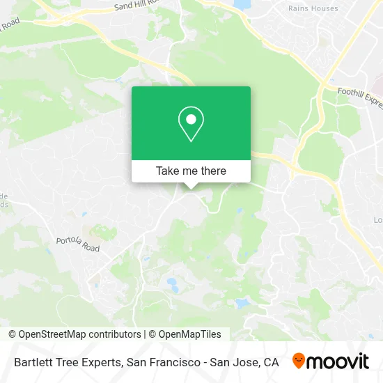 Bartlett Tree Experts map