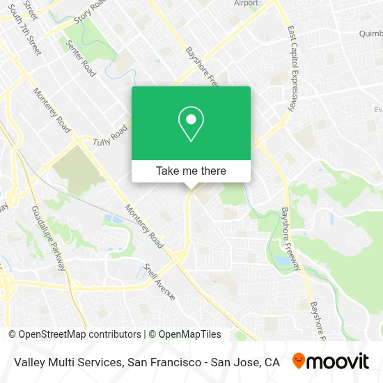 Valley Multi Services map