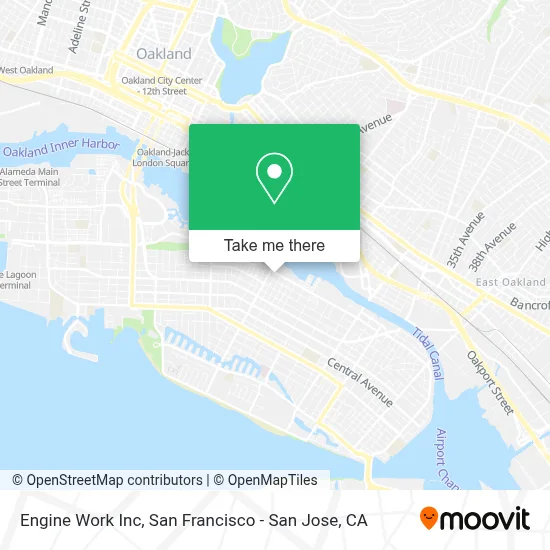 Engine Work Inc map