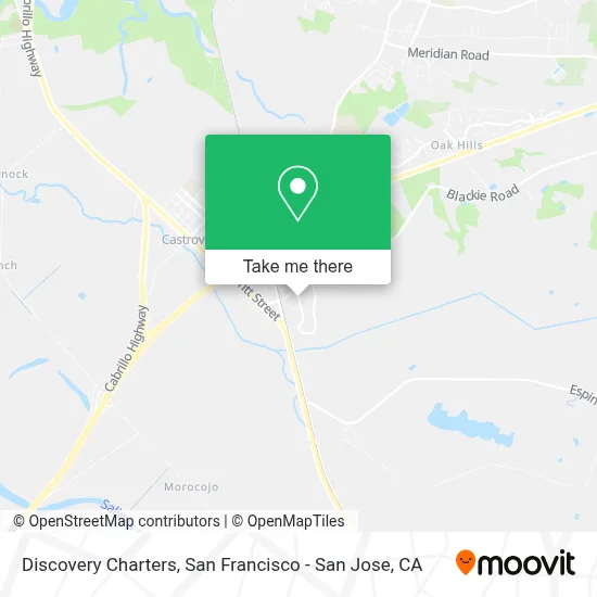 Discovery Charters map