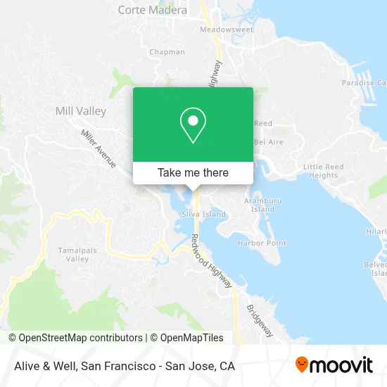 Alive & Well map