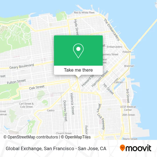 Global Exchange map