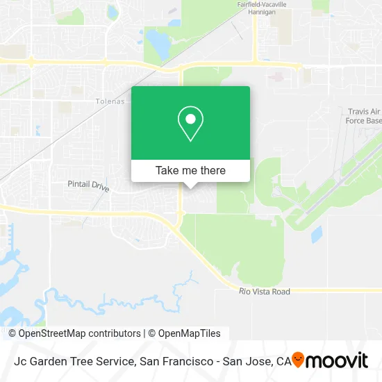 Jc Garden Tree Service map