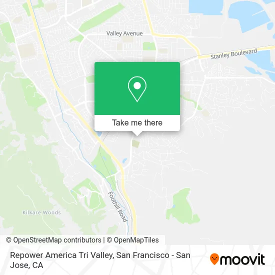 Repower America Tri Valley map