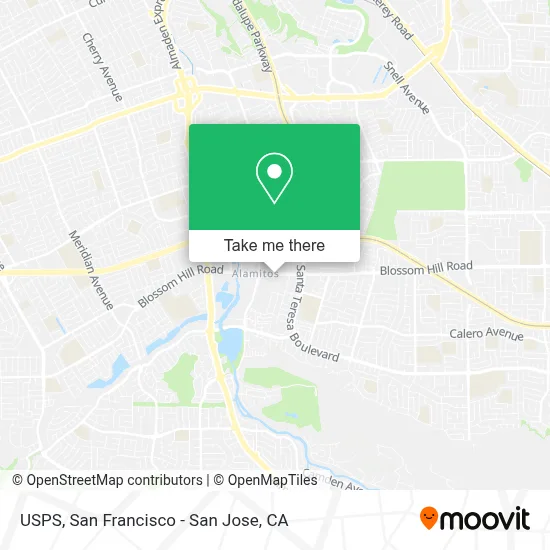 USPS map