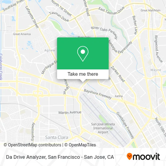 Da Drive Analyzer map