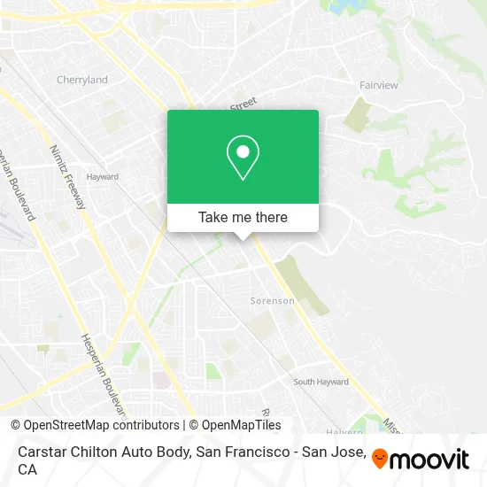 Carstar Chilton Auto Body map
