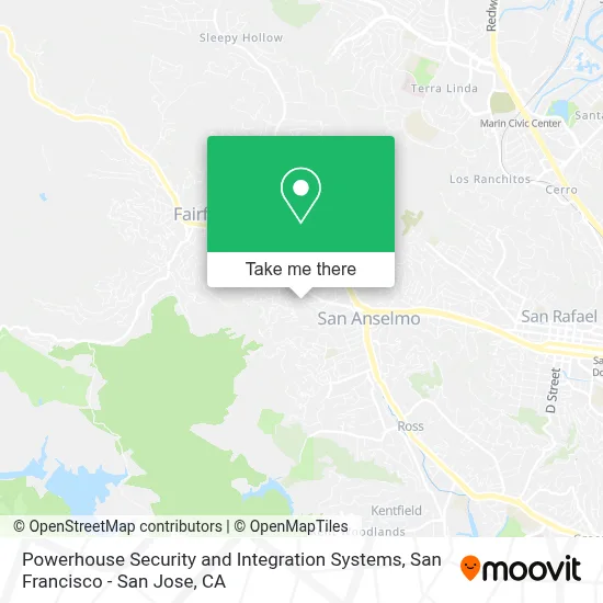 Powerhouse Security and Integration Systems map