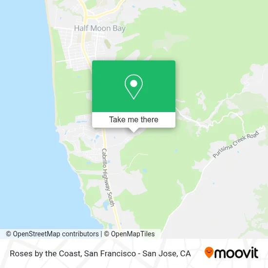 Roses by the Coast map