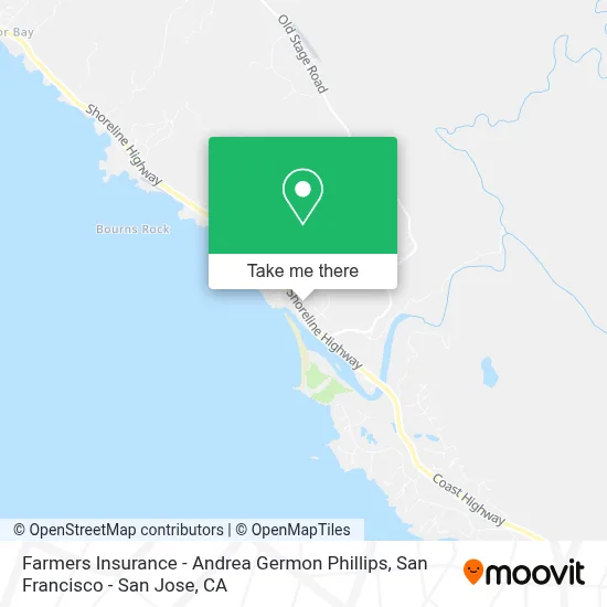 Farmers Insurance - Andrea Germon Phillips map