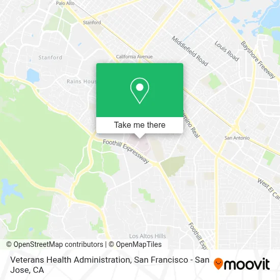 Veterans Health Administration map