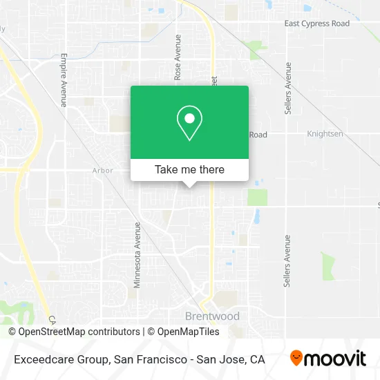 Exceedcare Group map