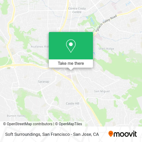 Soft Surroundings map