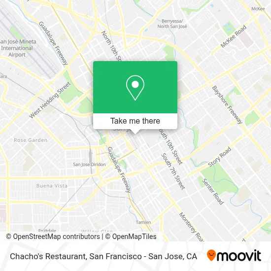 Chacho's Restaurant map