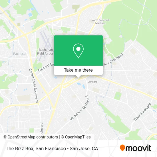 The Bizz Box map