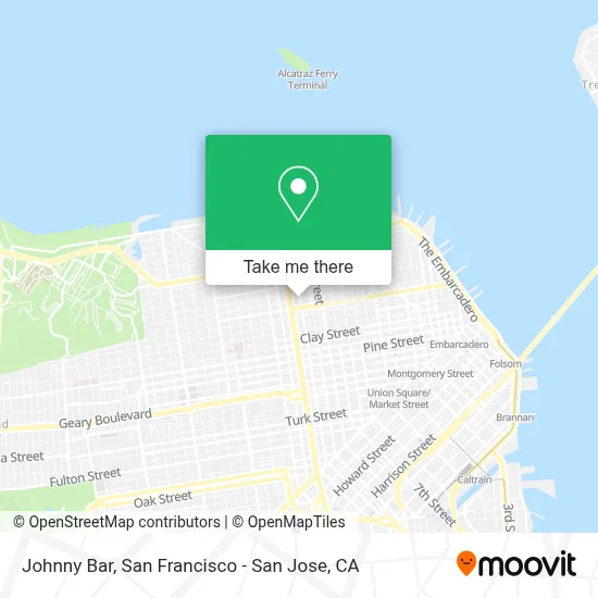 Bar Johnny map