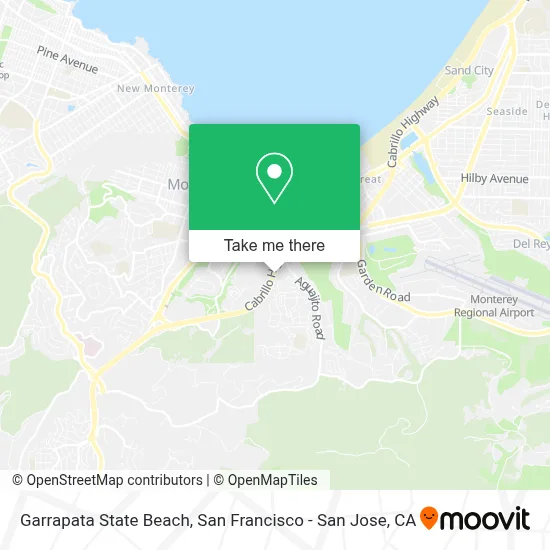 Garrapata State Beach map