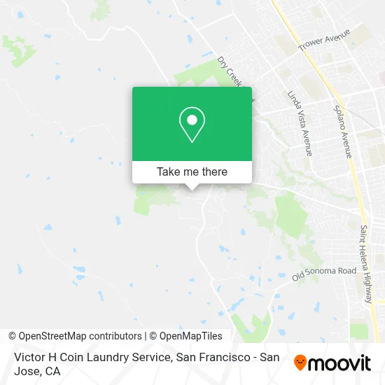 Victor H Coin Laundry Service map