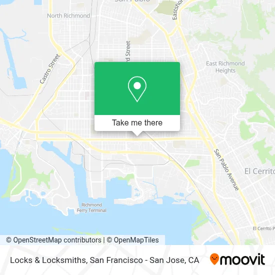 Locks & Locksmiths map