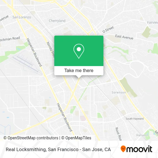 Real Locksmithing map