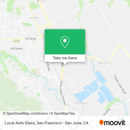 Local Auto Glass map