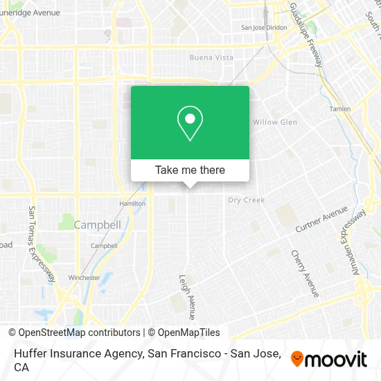 Huffer Insurance Agency map