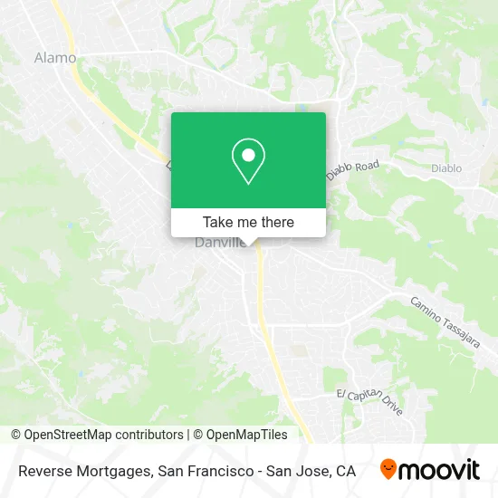 Reverse Mortgages map