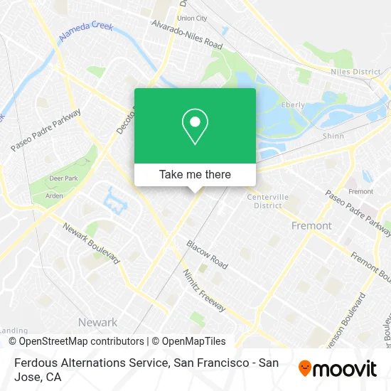 Ferdous Alternations Service map