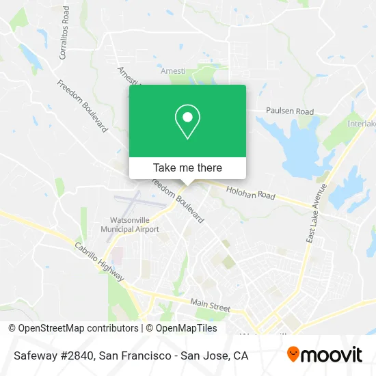 Safeway #2840 map