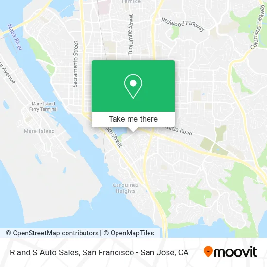 R and S Auto Sales map