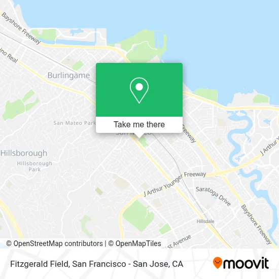 Fitzgerald Field map