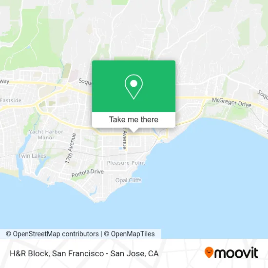 H&R Block map