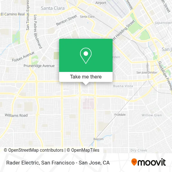 Rader Electric map