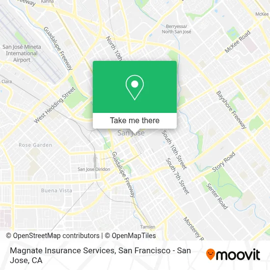 Magnate Insurance Services map
