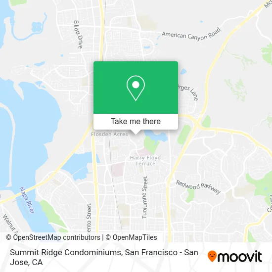 Summit Ridge Condominiums map